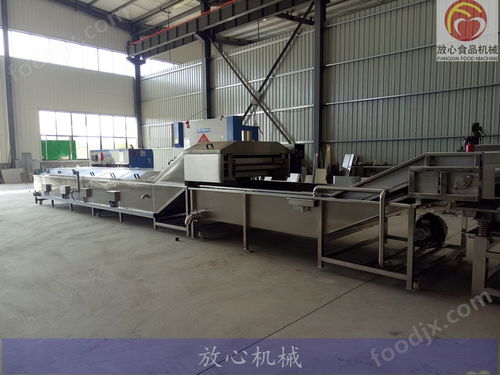 蔬菜漂燙流水線